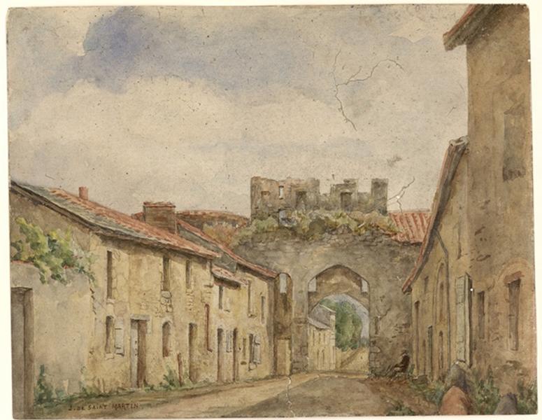 La porte Nouvelle à Montreuil-Bellay