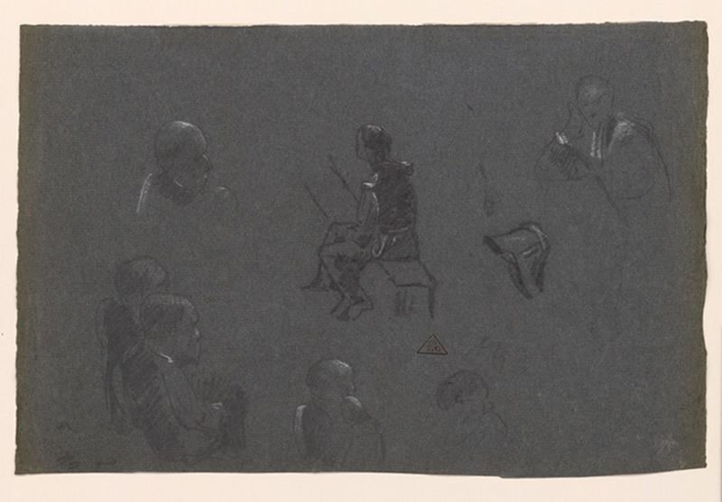 Croquis de cour d'assise