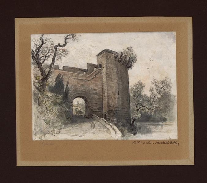 Vieille porte à Montreuil-Bellay