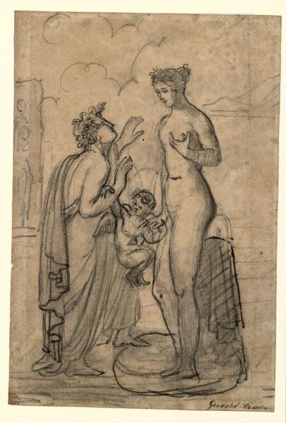 Etude pour Pygmalion et Galatée