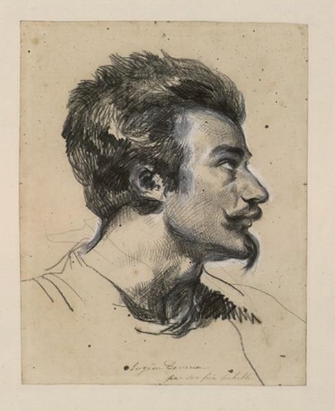 Portrait d'Eugène Devéria