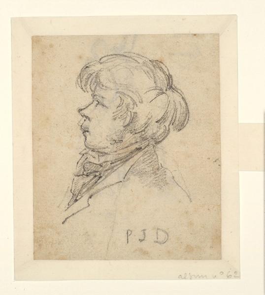 Portrait de Pierre-Jean David enfant