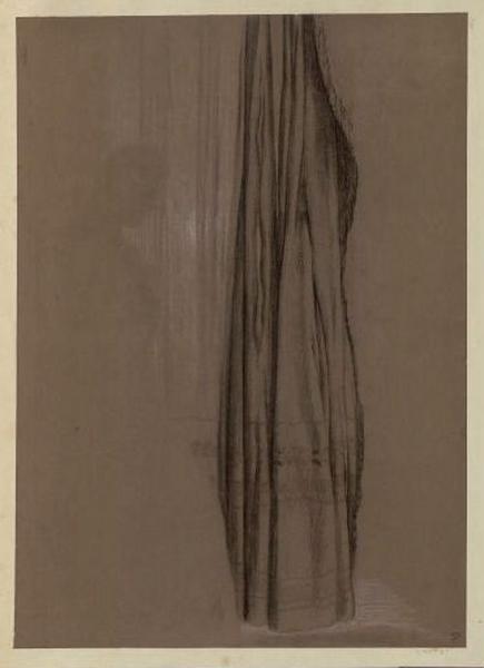 Etude pour le rideau du lit d'Agamemnon ; Rideau du lit d'Agamemnon (Catalogue des ventes 1873, n° 151) ; Etude de la draperie du lit d'Agamemnon (Catalogue des ventes 1873, n° 151)