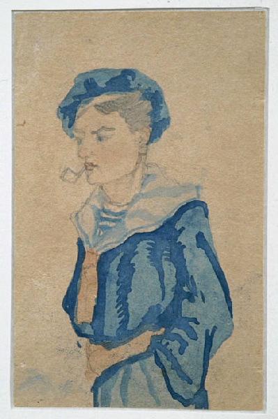 Etudes diverses ; Quatre études ; Tête de marin