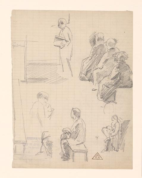 Croquis de cour d'assise ; Croquis d'audience
