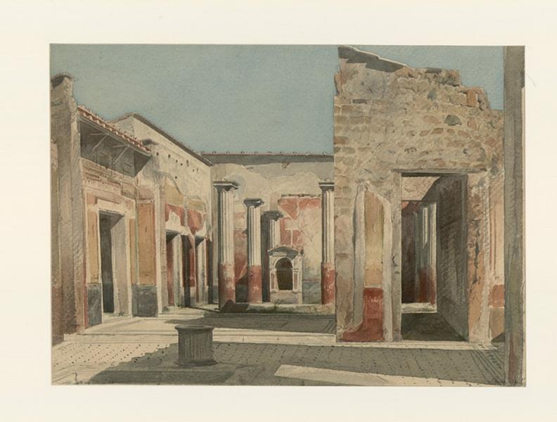 La maison du poète tragique à Pompéi