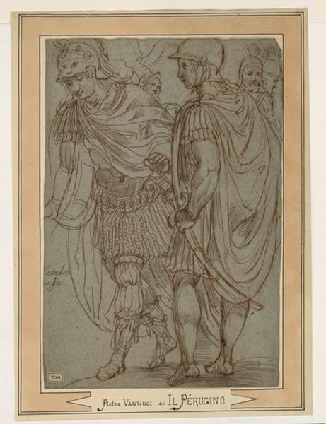 Soldats romains ; Deux guerriers