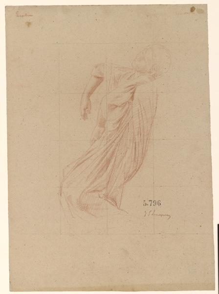 Figures pour la peinture murale de la chapelle Sainte Marie