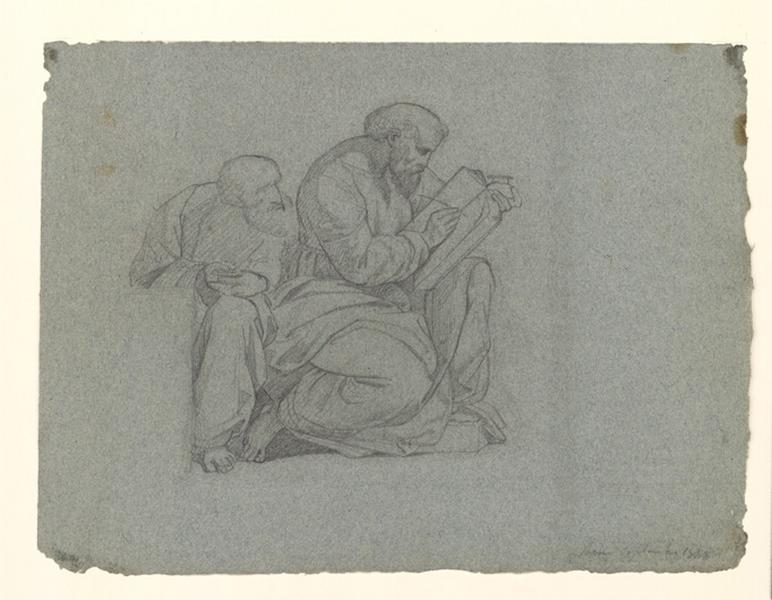 Etude pour un homme écrivant