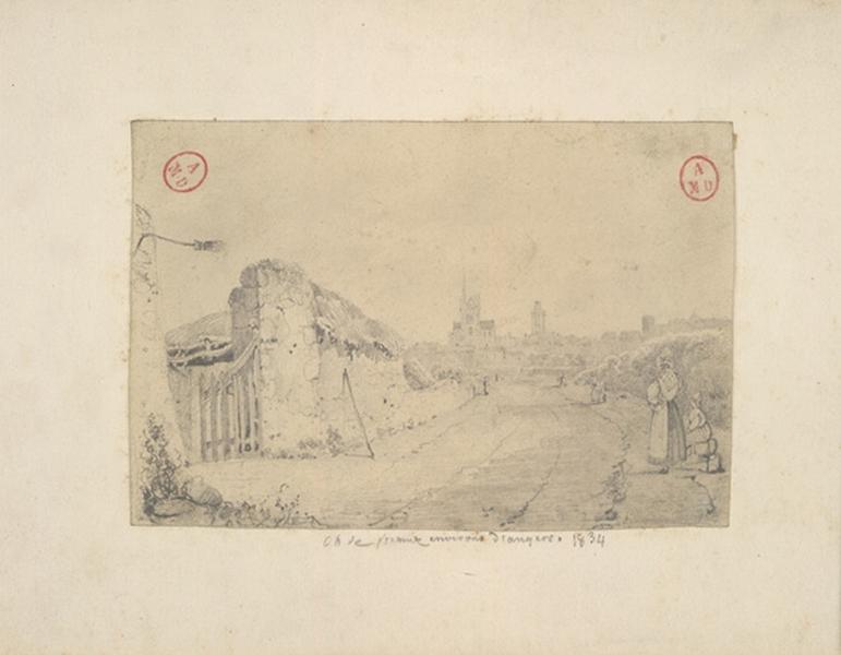 Chemin de Frémur, environs d'Angers