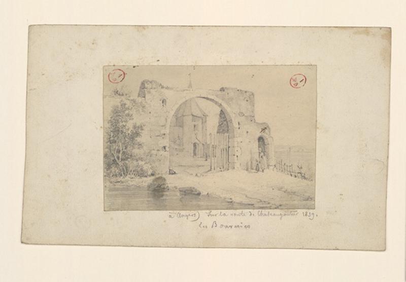 A Angers, sur la route de Château-Gontier