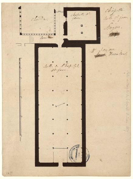 Chapelle et salle de l'hôpital Saint-Jean