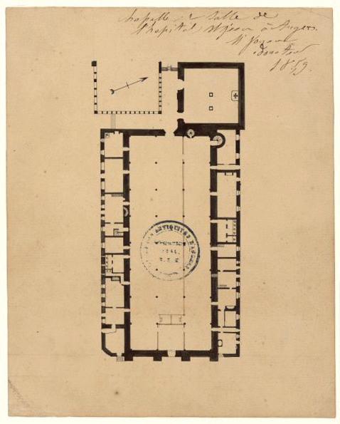 Chapelle et salle de l'hôpital Saint-Jean