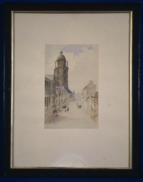 Bourg-de-Batz. Vue d'une rue
