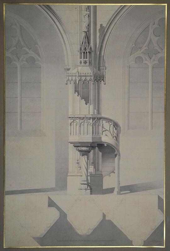 Eglise Saint-Bernard, Paris, projet