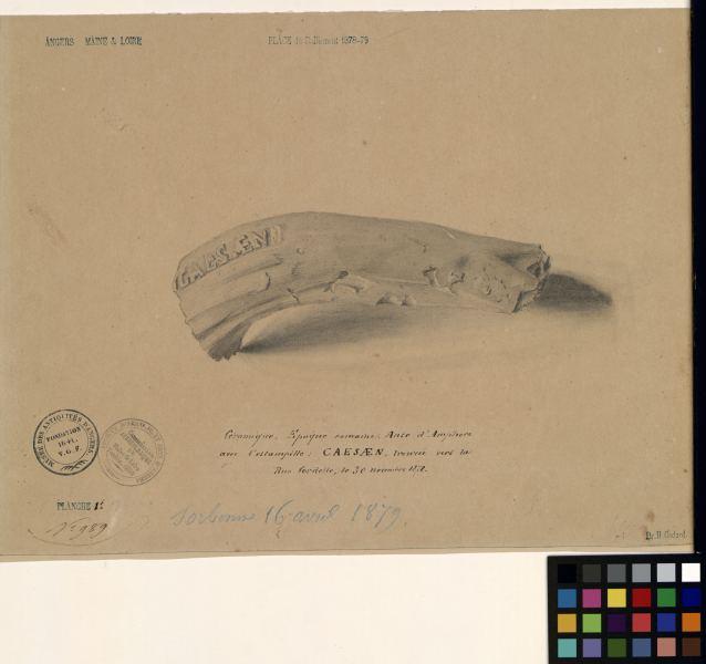 Anse d'amphore ; Fouilles de la place du Ralliement