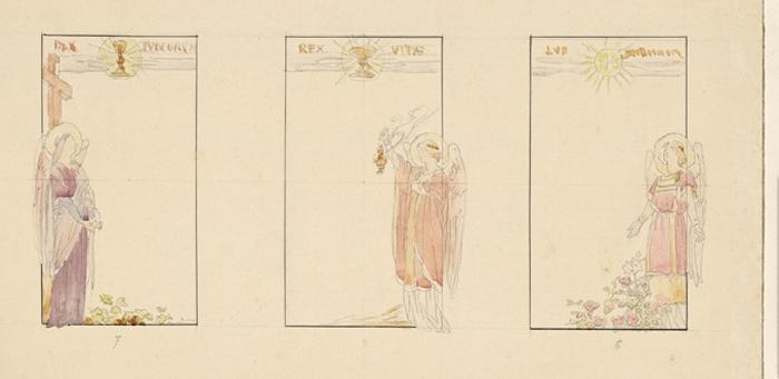 3 fenêtres, 3 anges