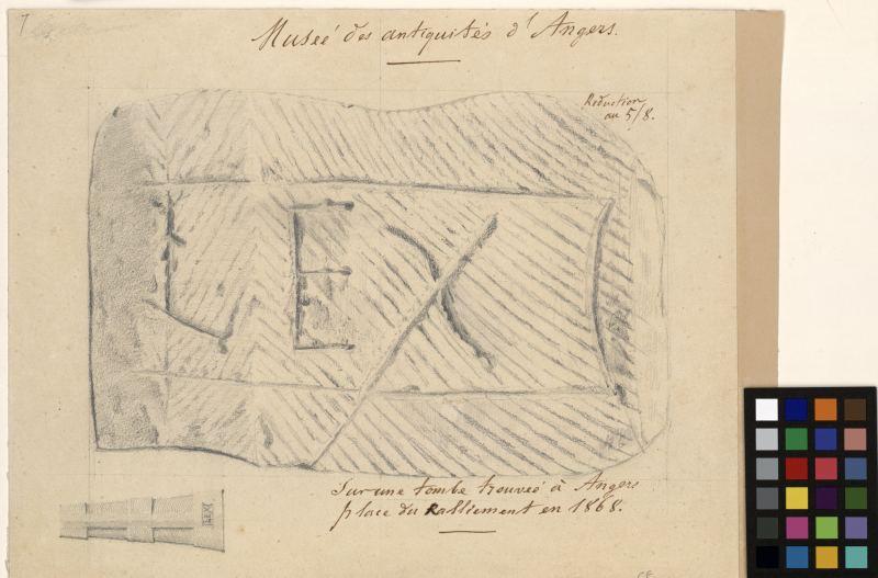 Dessin d'objets de fouille