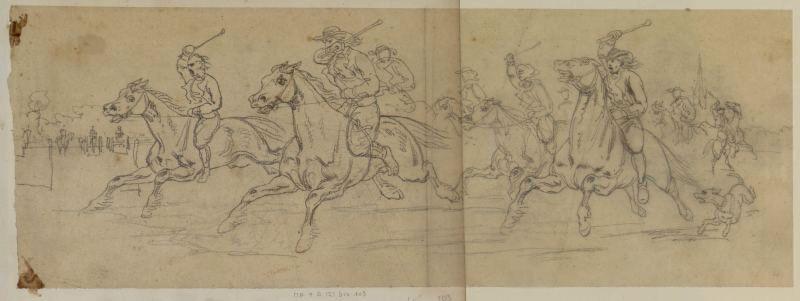 Bataillon ou Mêlée de chevaux