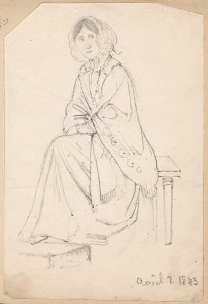 Femme assise