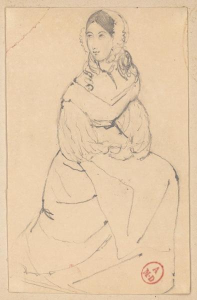 Femme assise
