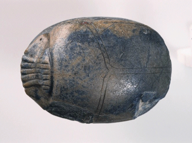 Scarabée de coeur (Au nom du scribe Pennefer.)