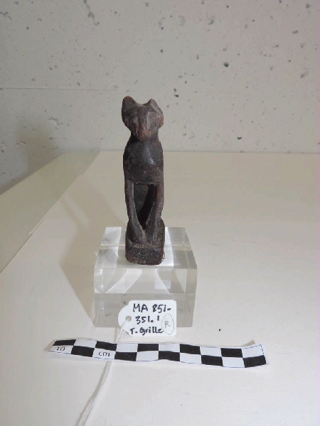 Figurine votive de chat