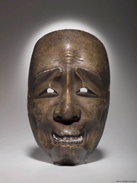Masque de kyogen ; Masque d'homme âgé