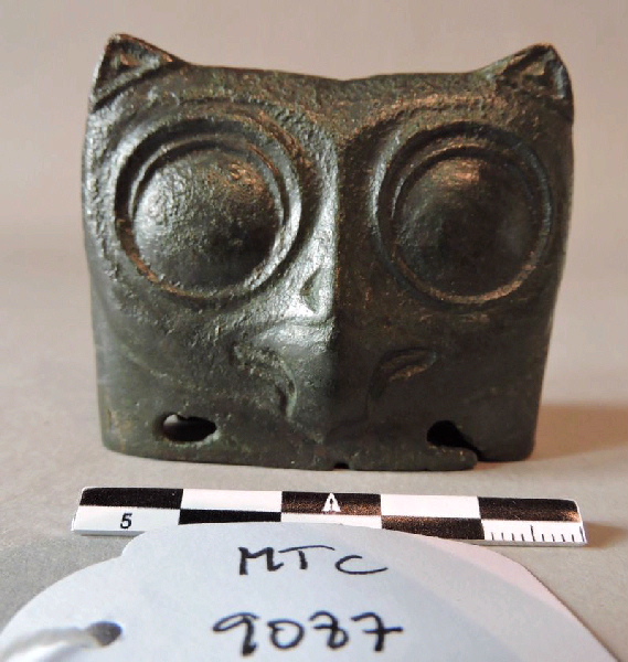 Masque de chouette ; Ornement de char (hypothèse)