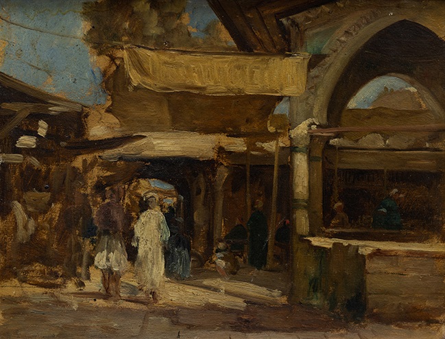 Bazar ou Boutiques, Jaffa ; Un Bazar (Ancien titre)