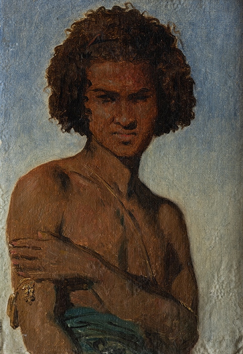 Biskaris, tête d'homme