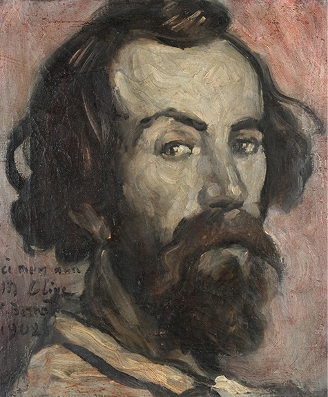 Autoportrait ; Tête d'homme