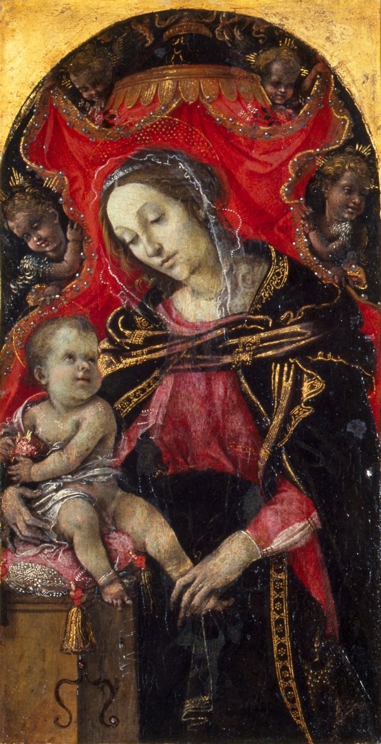 La Vierge et l'Enfant au coussin ; La Vierge et l'Enfant Jésus au coussin