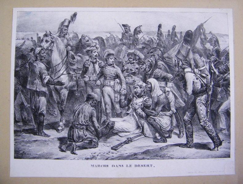 Marche dans le désert