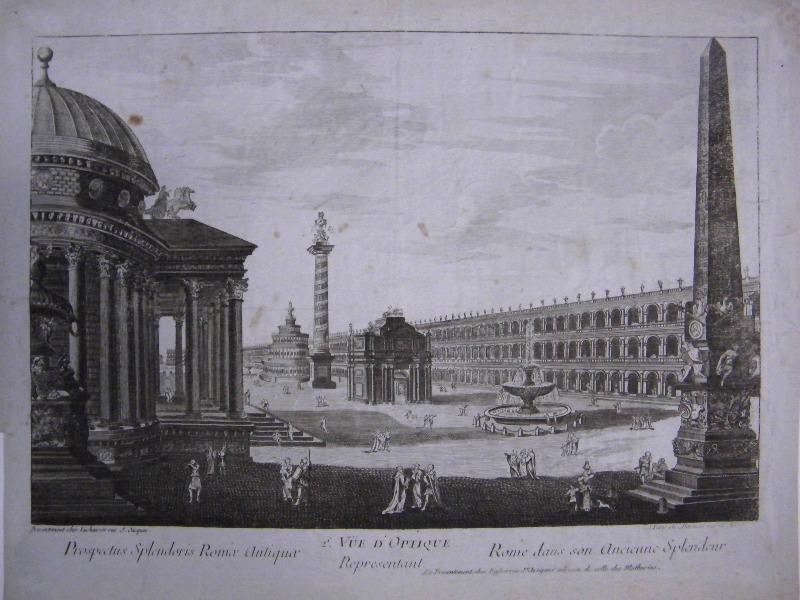 Rome dans sa Splendeur Ancienne (2ème Vue d'Optique)