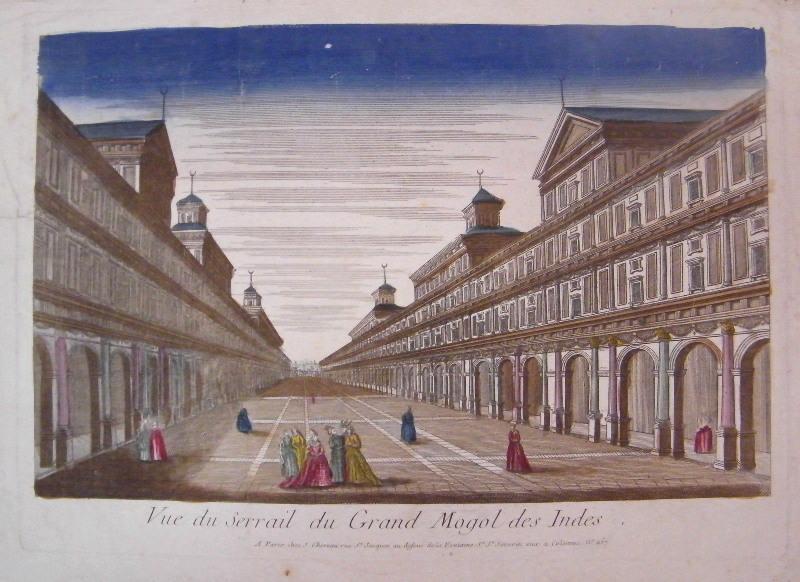 Vue du Serrail du Grand Mogol des Indes