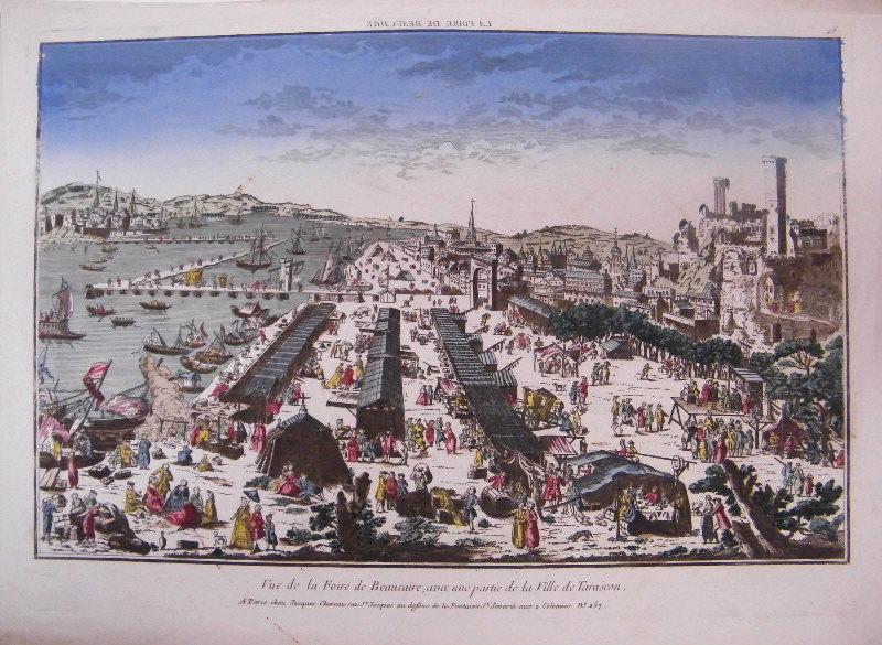 Vue de la foire de Beaucaire