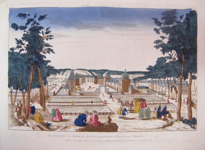 Vue du château de Grosbois