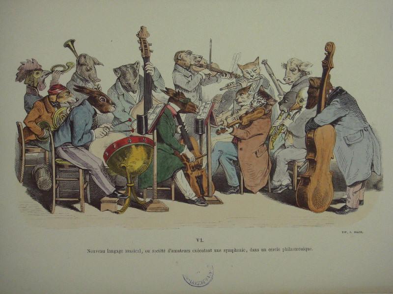 Les métamorphoses du jour (planche 06) : Nouveau langage musical