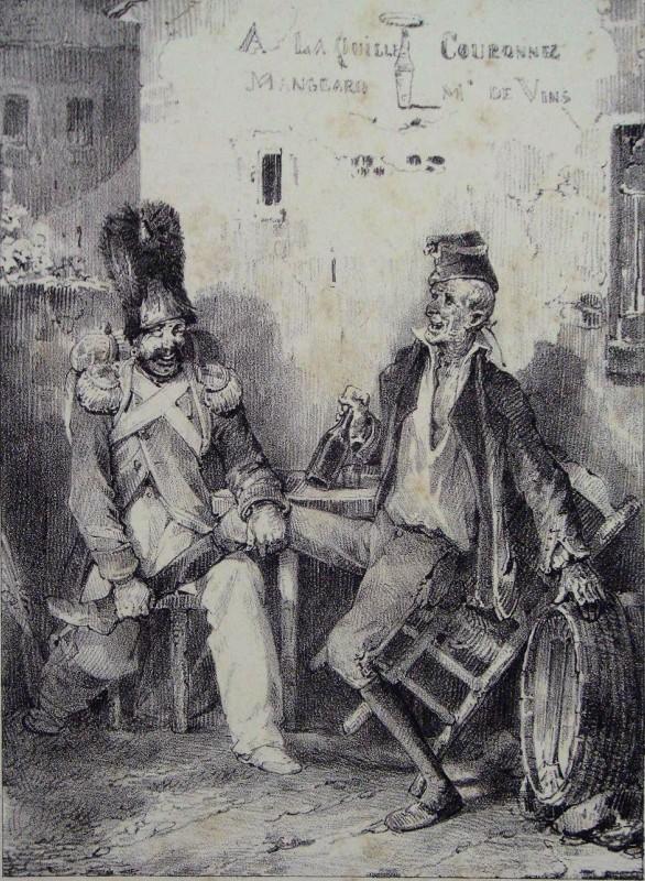Les charbonniers appellent ces jambes-là ... (Les charbonniers appellent ces jambes-là des Fumerons!...)
