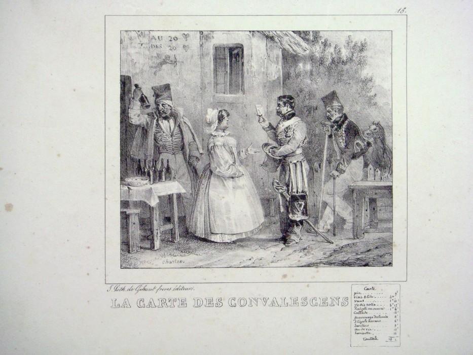 La carte des convalescens