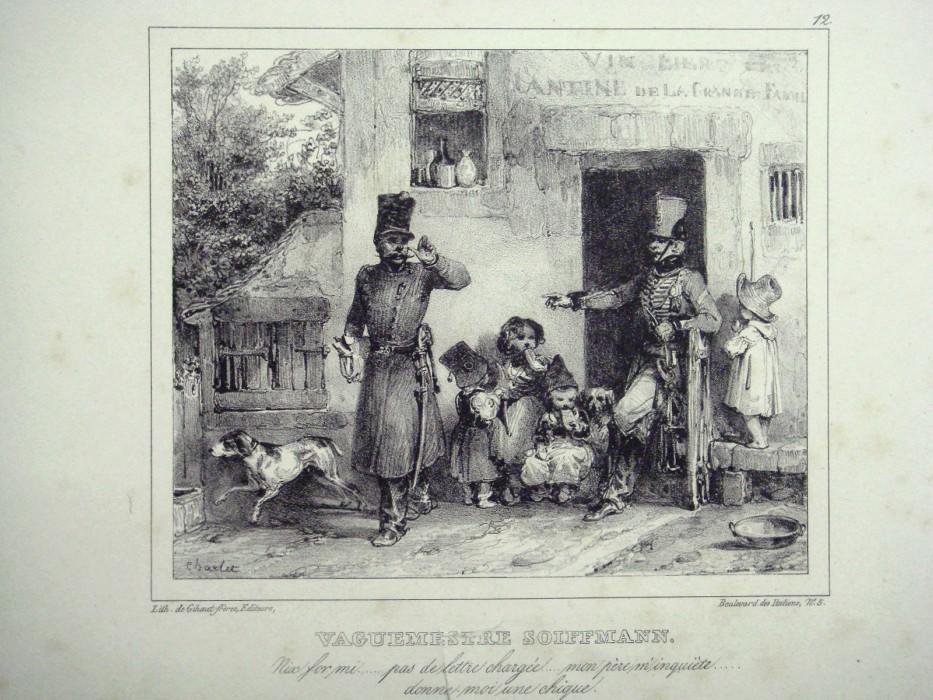 Vaguemestre Soiffmann. Nix for mi.......pas de lettre chargée.....mon père m'inquiète.....donne-moi une chique