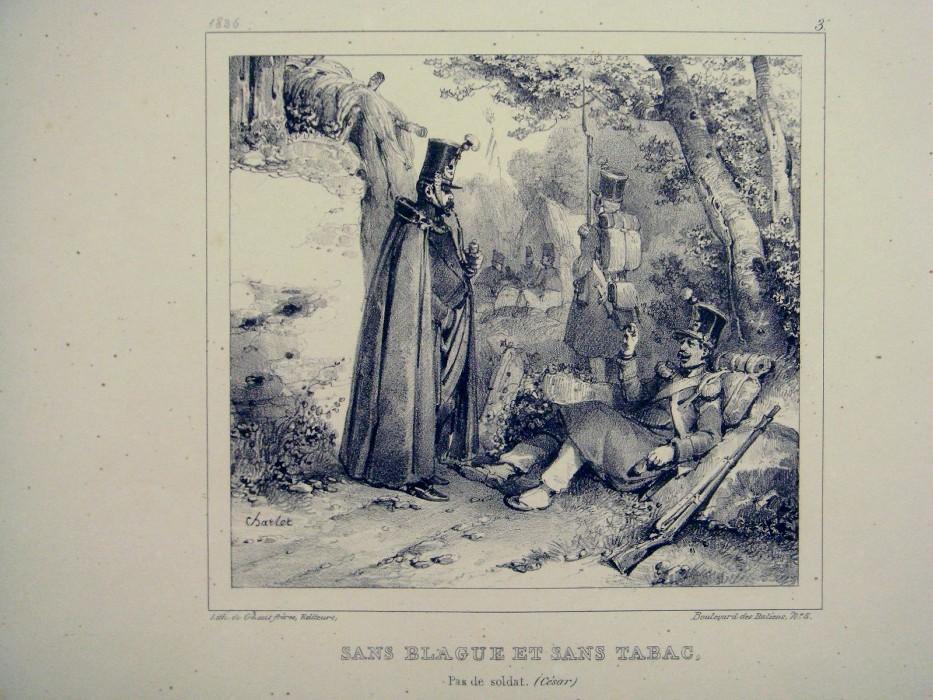 Sans blague et sans tabac (Pas de soldat. (César))