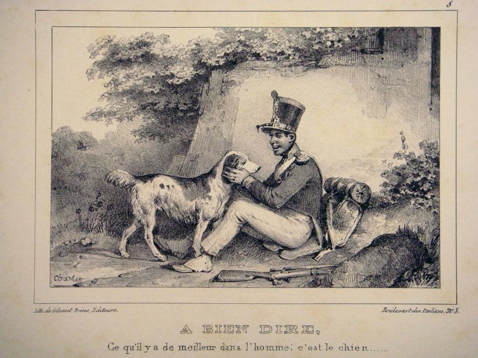 A bien dire Ce qu'il y a de meilleur dans l'homme, c'est le chien...