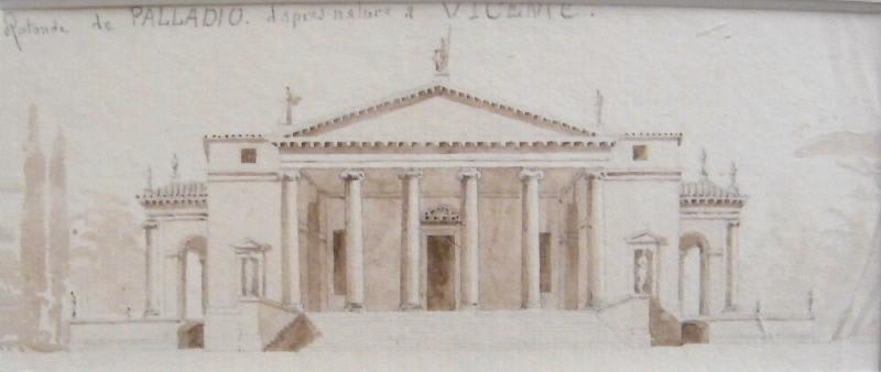 Rotonde de Palladio d'après nature, Vicence
