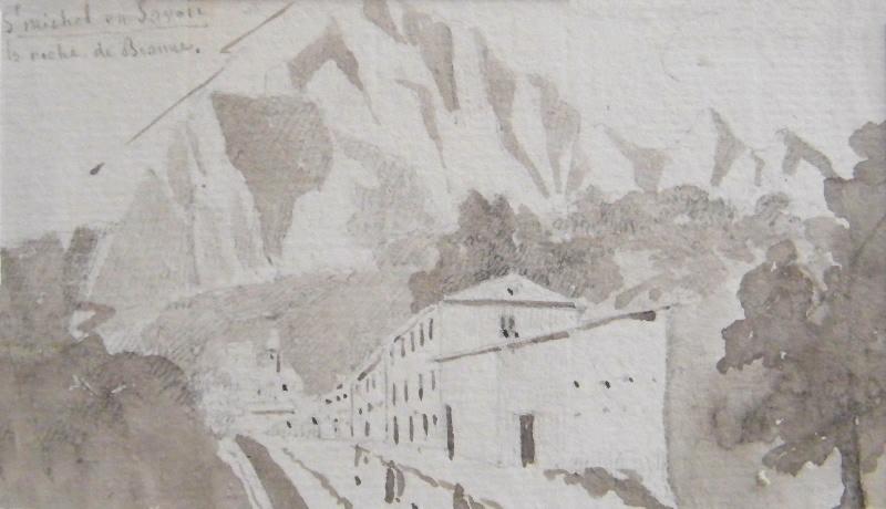 Saint-Michel en Savoie, la roche de Beaune