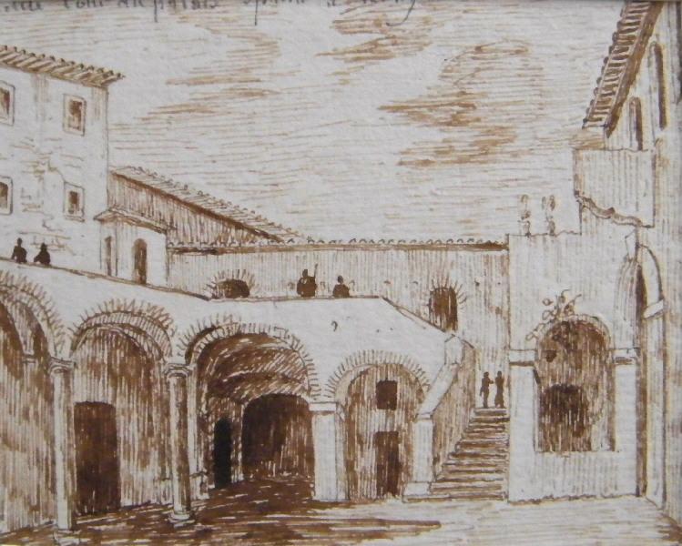 Petite cour du palais Spada, Terni