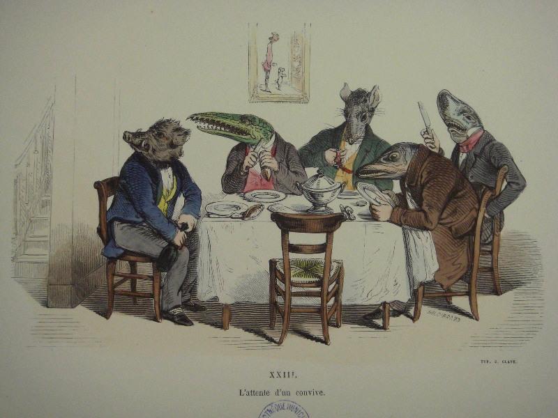 Les métamorphoses du jour (planche 23) : L'attente d'un convive
