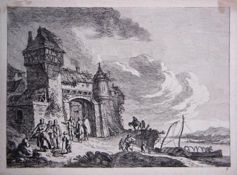Entrée d'une cité