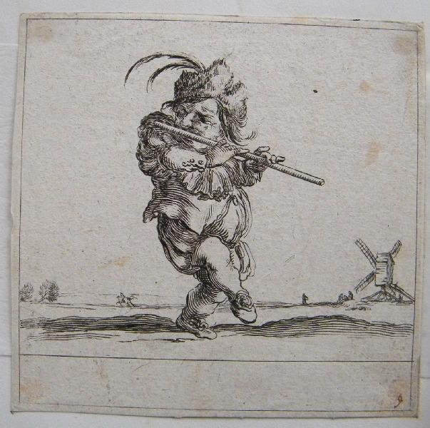 Les Gobbi : Joueur de flûte